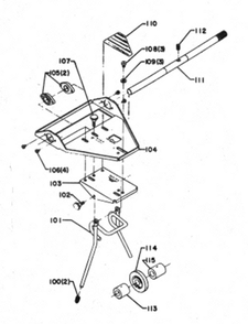 Fig-0 Diagram and Parts List for 5039  Porter Cable Miscellaneous